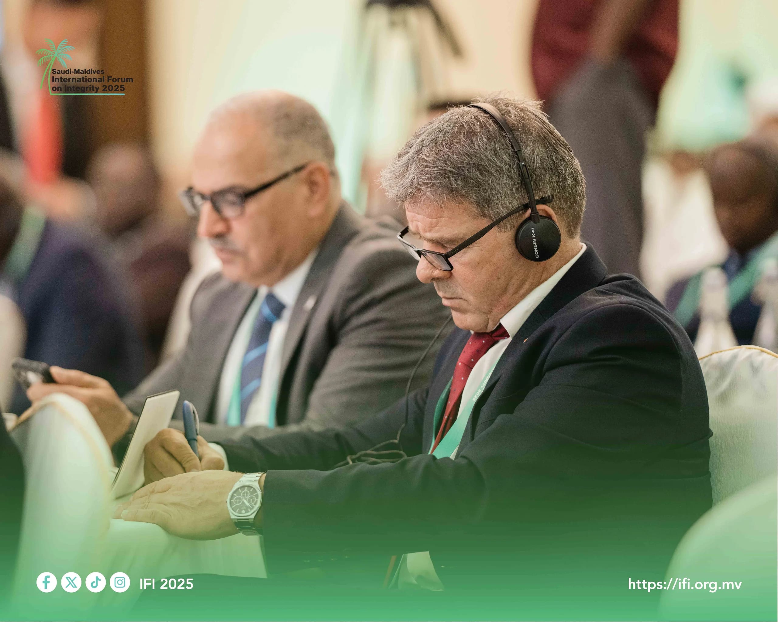 Saudi–Maldives International Forum on Integrity 2025 campaign photography 6