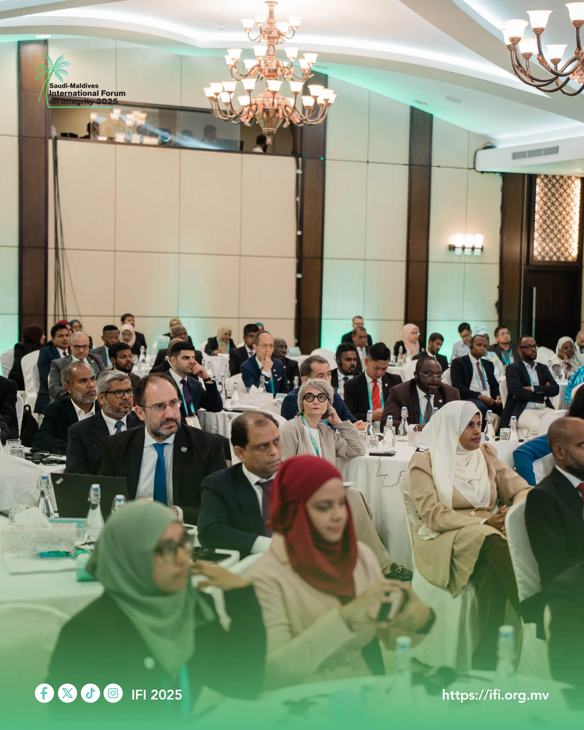 Saudi–Maldives International Forum on Integrity 2025 campaign photography 2
