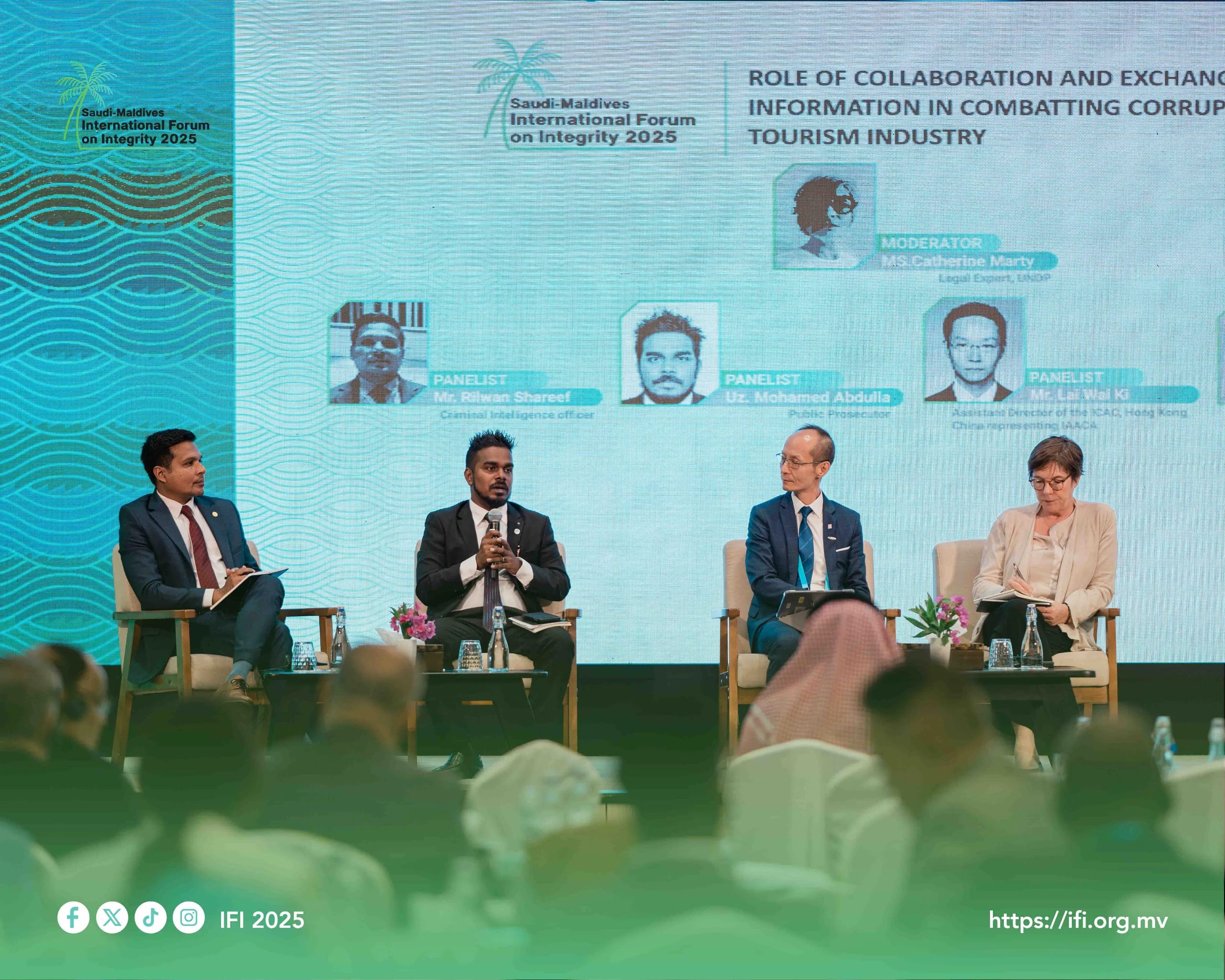 Saudi–Maldives International Forum on Integrity 2025 — Digital project by Salientt